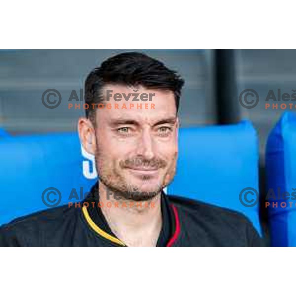 Albert Riera, head coach of Celje during The Final of Pivovarna Union Slovenian Cup football match between Koper and Celje in SRC Stozice, Ljubljana, Slovenia on May 14, 2025