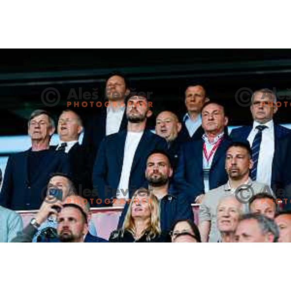 Ivica and Ante Guberac during The Final of Pivovarna Union Slovenian Cup football match between Koper and Celje in SRC Stozice, Ljubljana, Slovenia on May 14, 2025
