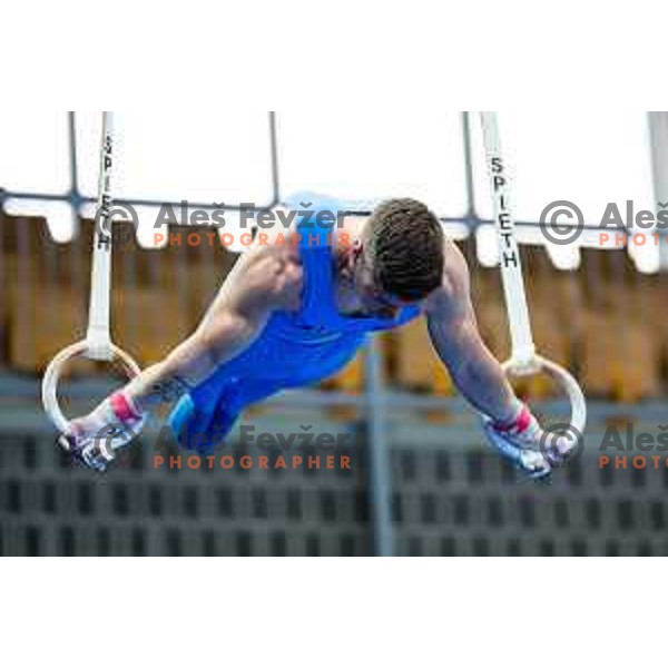Luka Bojanc of Slovenia during 19. FIG Art World Challange Cup in Koper, on May 13, 2025, Slovenia Photo: Grega Valancic