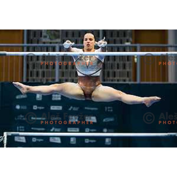 Meta Kunaver of Slovenia during 19. FIG Art World Challange Cup in Koper, on May 13, 2025, Slovenia Photo: Grega Valancic