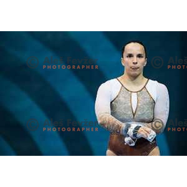 Meta Kunaver of Slovenia during 19. FIG Art World Challange Cup in Koper, on May 13, 2025, Slovenia Photo: Grega Valancic