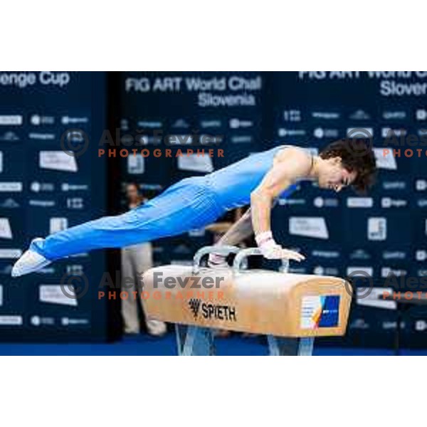 Gregor Rakovic of Slovenia during 19. FIG Art World Challange Cup in Koper, on May 13, 2025, Slovenia Photo: Grega Valancic