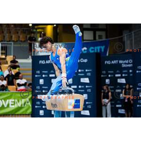 Gregor Rakovic of Slovenia during 19. FIG Art World Challange Cup in Koper, on May 13, 2025, Slovenia Photo: Grega Valancic