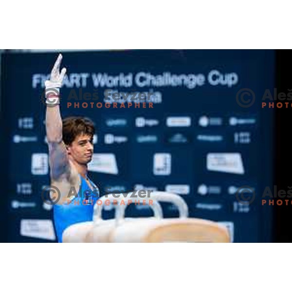 Gregor Rakovic of Slovenia during 19. FIG Art World Challange Cup in Koper, on May 13, 2025, Slovenia Photo: Grega Valancic