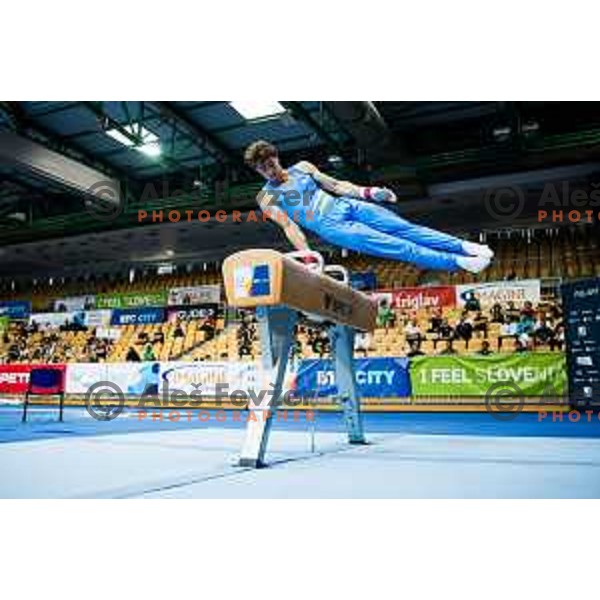 Gregor Rakovic of Slovenia during 19. FIG Art World Challange Cup in Koper, on May 13, 2025, Slovenia Photo: Grega Valancic