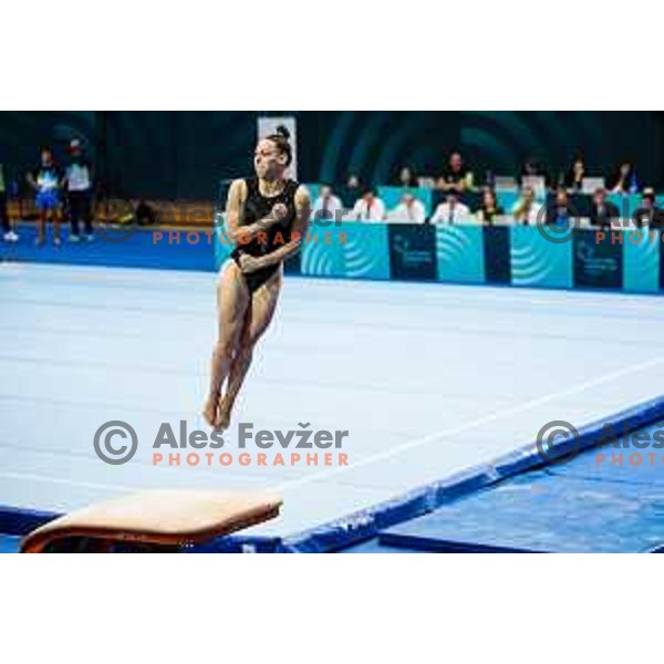 Tjasa Kysselef of Slovenia during 19. FIG Art World Challange Cup in Koper, on May 13, 2025, Slovenia Photo: Grega Valancic