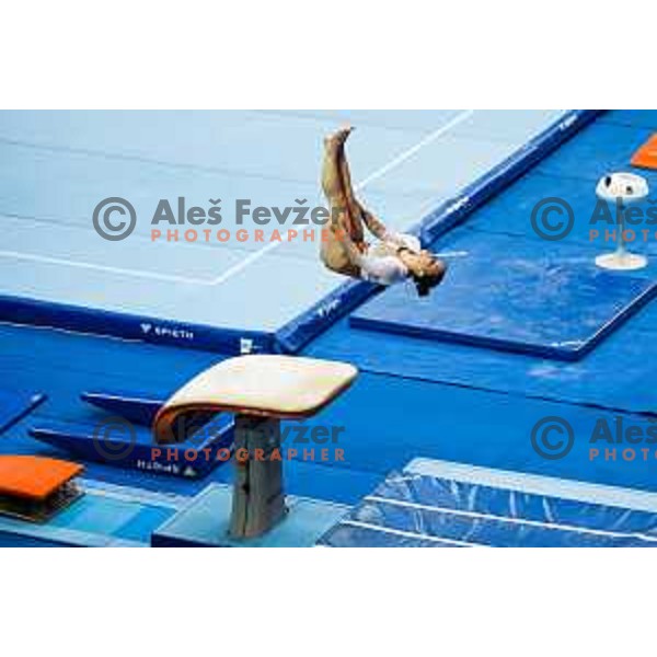Meta Kunaver of Slovenia during 19. FIG Art World Challange Cup in Koper, on May 13, 2025, Slovenia Photo: Grega Valancic