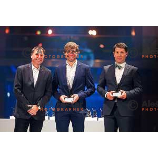 at the Night of the Champions, Slovenia Ski Federation Annual event in Ljubljana, Slovenia on May 15, 2025