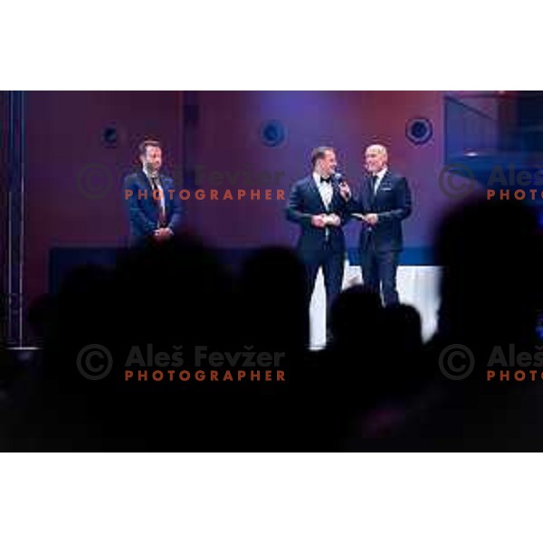 Tim Mastnak at the Night of the Champions, Slovenia Ski Federation Annual event in Ljubljana, Slovenia on May 15, 2025