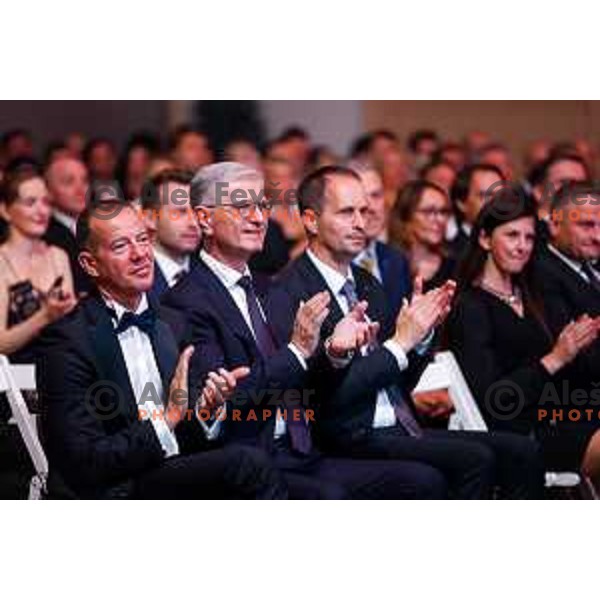 at the Night of the Champions, Slovenia Ski Federation Annual event in Ljubljana, Slovenia on May 15, 2025