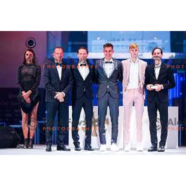 at the Night of the Champions, Slovenia Ski Federation Annual event in Ljubljana, Slovenia on May 15, 2025