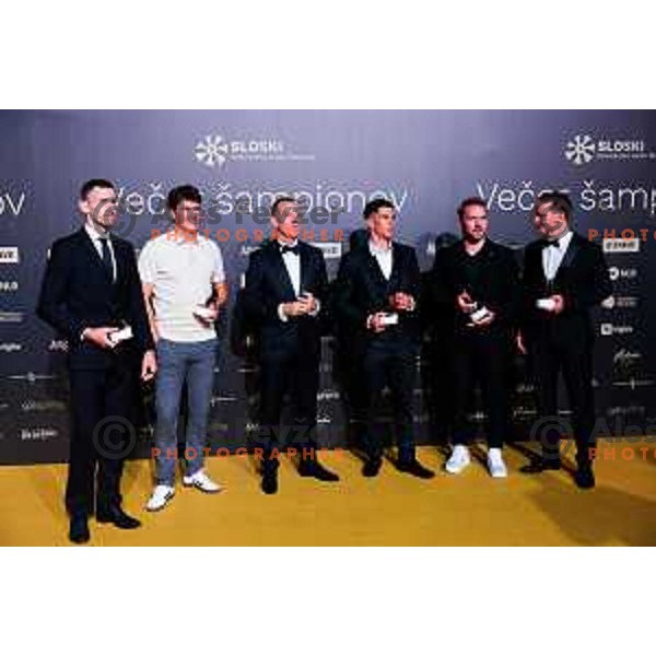 at the Night of the Champions, Slovenia Ski Federation Annual event in Ljubljana, Slovenia on May 15, 2025