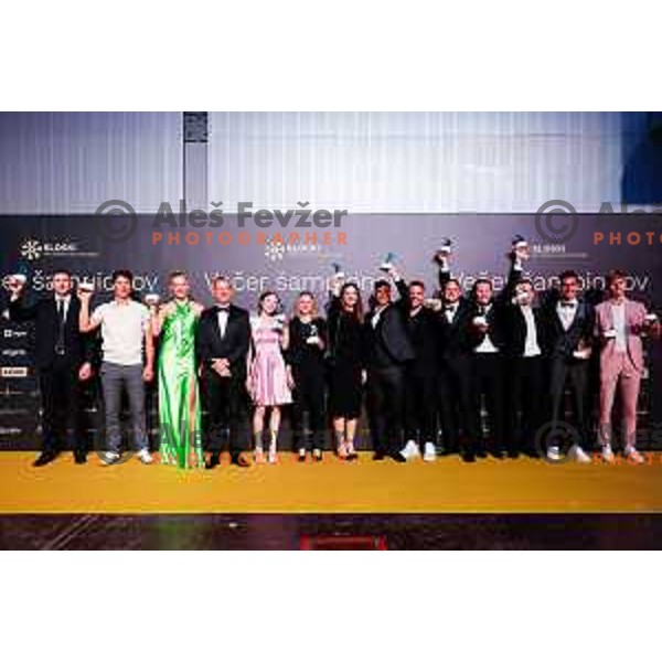 at the Night of the Champions, Slovenia Ski Federation Annual event in Ljubljana, Slovenia on May 15, 2025