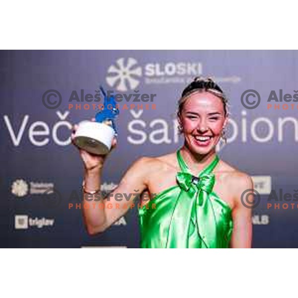 Anamarija Lampic at the Night of the Champions, Slovenia Ski Federation Annual event in Ljubljana, Slovenia on May 15, 2025