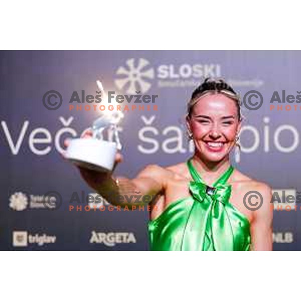 Anamarija Lampic at the Night of the Champions, Slovenia Ski Federation Annual event in Ljubljana, Slovenia on May 15, 2025