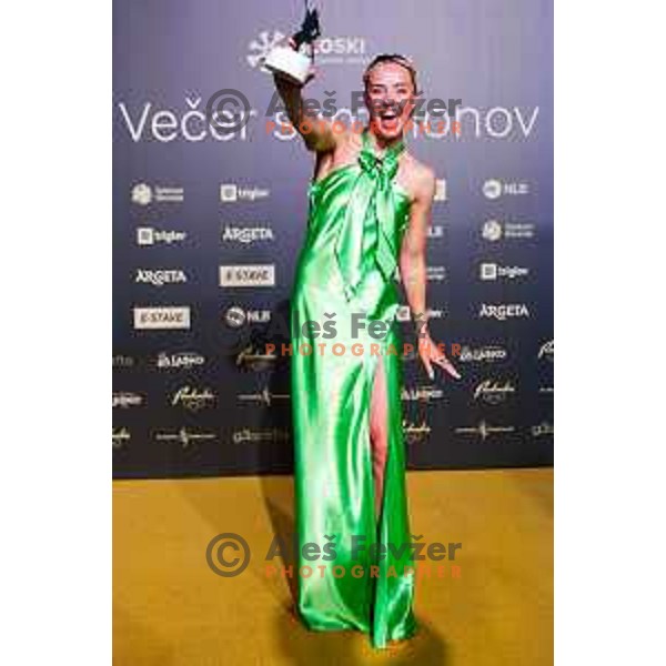 Anamarija Lampic at the Night of the Champions, Slovenia Ski Federation Annual event in Ljubljana, Slovenia on May 15, 2025
