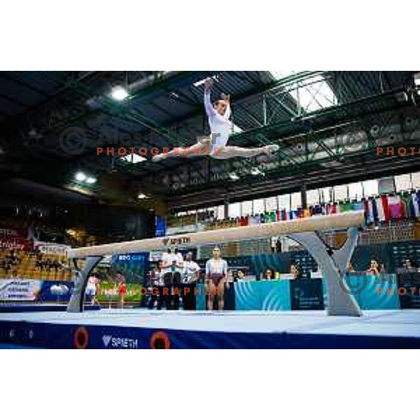 Luana Lubinic of Slovenia during 19. FIG Art World Challange Cup in Koper, on May 16, 2025, Slovenia Photo: Grega Valancic