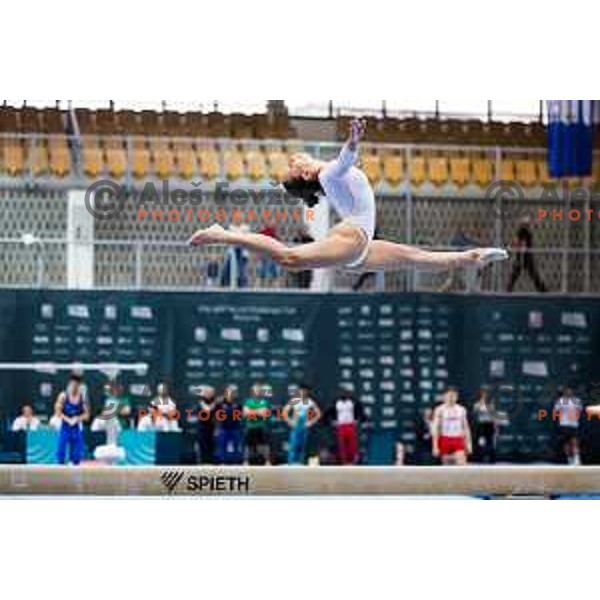 Luana Lubinic of Slovenia during 19. FIG Art World Challange Cup in Koper, on May 16, 2025, Slovenia Photo: Grega Valancic