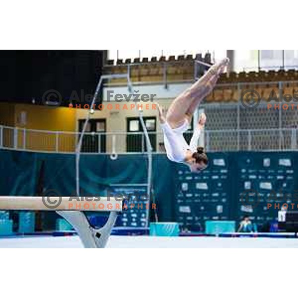 Luana Lubinic of Slovenia during 19. FIG Art World Challange Cup in Koper, on May 16, 2025, Slovenia Photo: Grega Valancic