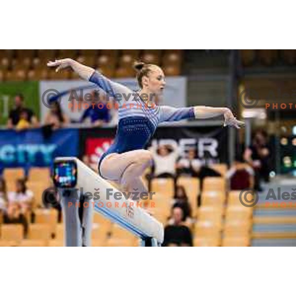 Zala Trtnik of Slovenia during 19. FIG Art World Challange Cup in Koper, on May 16, 2025, Slovenia Photo: Grega Valancic