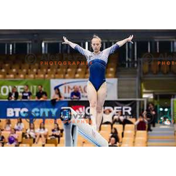 Zala Trtnik of Slovenia during 19. FIG Art World Challange Cup in Koper, on May 16, 2025, Slovenia Photo: Grega Valancic