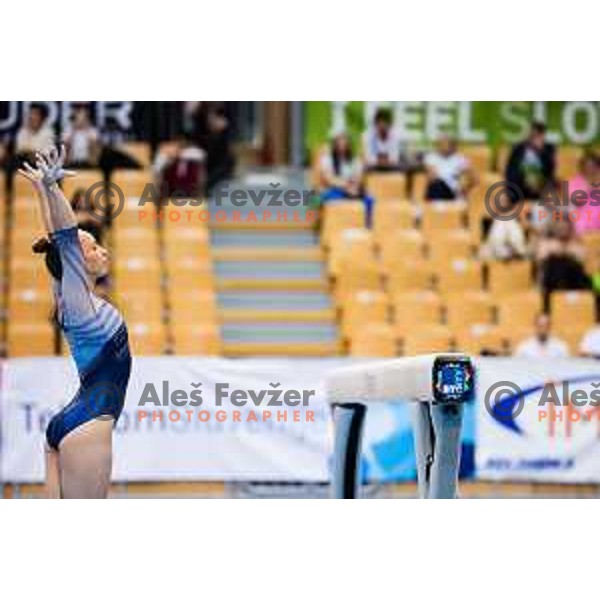 Zala Trtnik of Slovenia during 19. FIG Art World Challange Cup in Koper, on May 16, 2025, Slovenia Photo: Grega Valancic