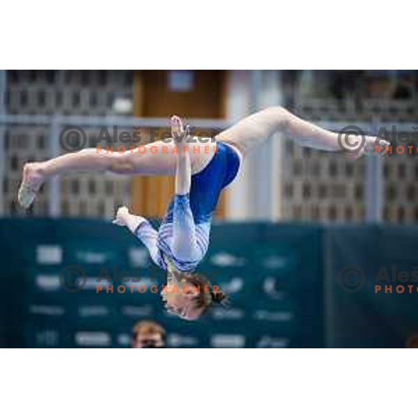 Zala Trtnik of Slovenia during 19. FIG Art World Challange Cup in Koper, on May 16, 2025, Slovenia Photo: Grega Valancic