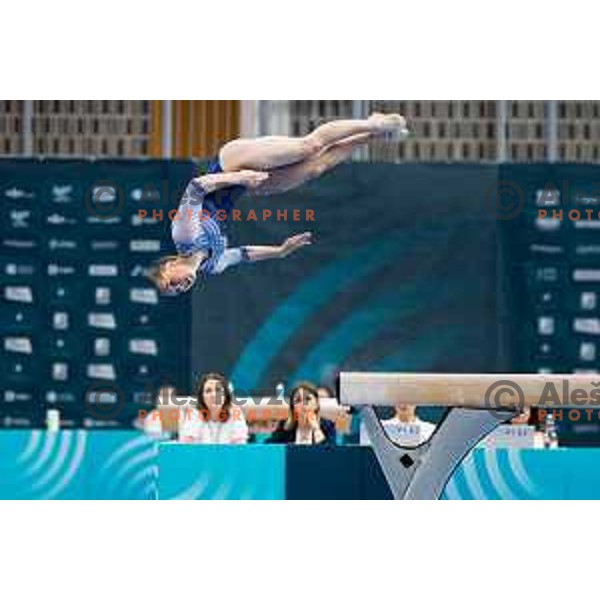 Zala Trtnik of Slovenia during 19. FIG Art World Challange Cup in Koper, on May 16, 2025, Slovenia Photo: Grega Valancic