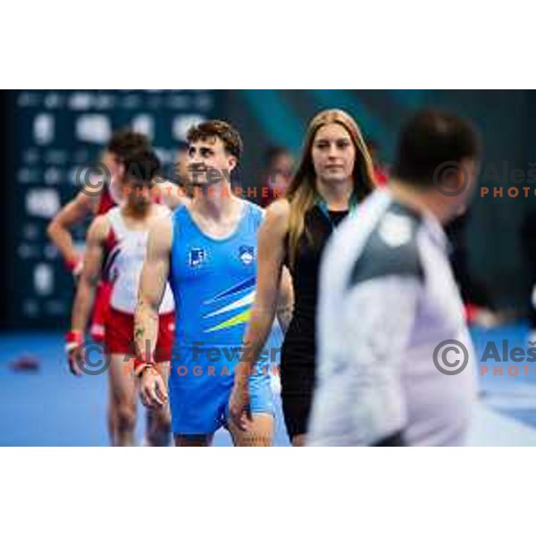 Beno Kunst of Slovenia during 19. FIG Art World Challange Cup in Koper, on May 16, 2025, Slovenia Photo: Grega Valancic