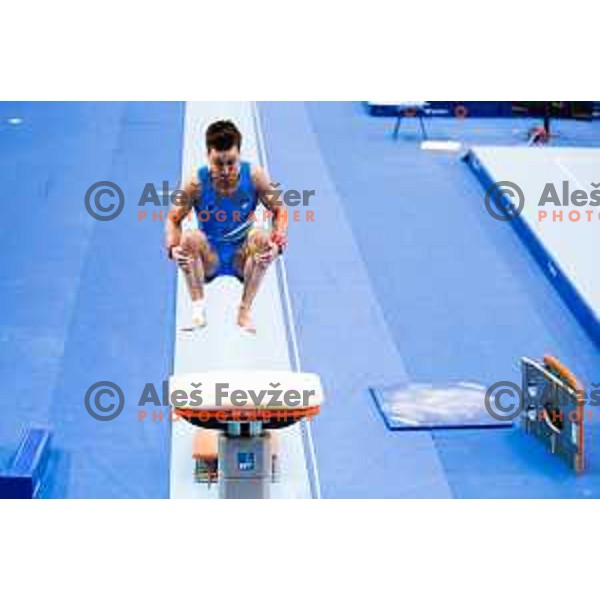 Beno Kunst of Slovenia during 19. FIG Art World Challange Cup in Koper, on May 16, 2025, Slovenia Photo: Grega Valancic