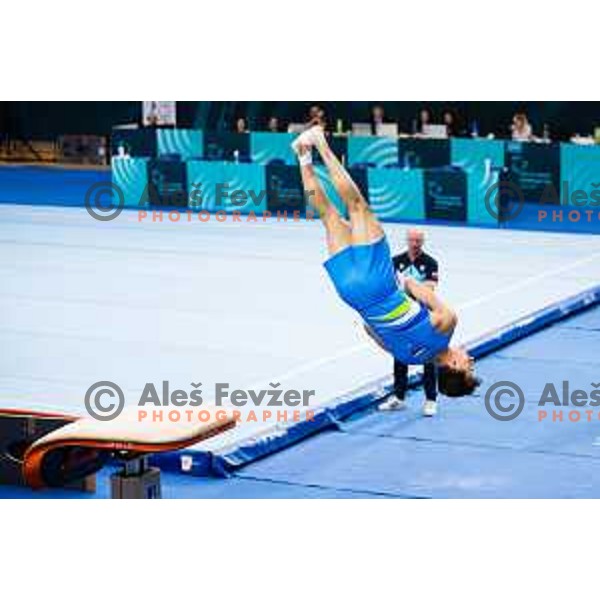 Beno Kunst of Slovenia during 19. FIG Art World Challange Cup in Koper, on May 16, 2025, Slovenia Photo: Grega Valancic