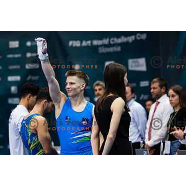 Toni Kastelic of Slovenia during 19. FIG Art World Challange Cup in Koper, on May 16, 2025, Slovenia Photo: Grega Valancic