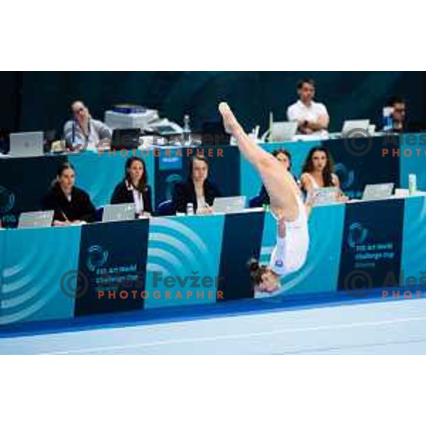 Luana Lubinic of Slovenia during 19. FIG Art World Challange Cup in Koper, on May 16, 2025, Slovenia Photo: Grega Valancic