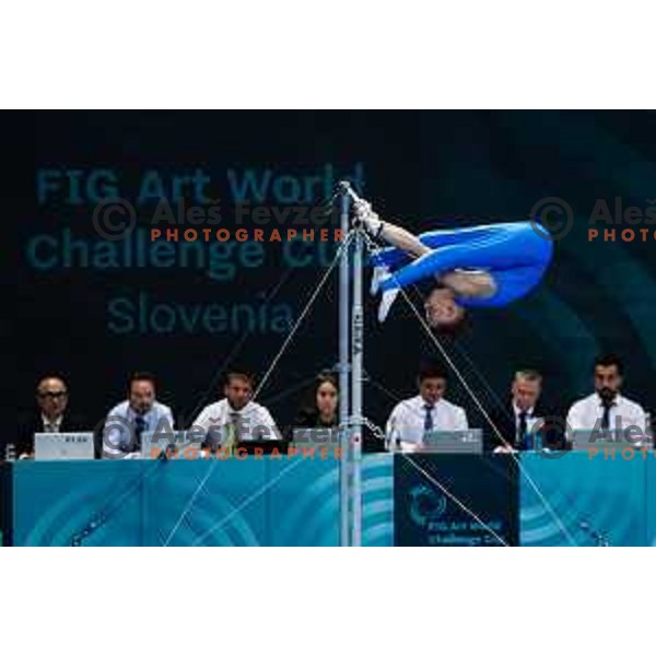 Toni Kastelic of Slovenia during 19. FIG Art World Challange Cup in Koper, on May 16, 2025, Slovenia Photo: Grega Valancic