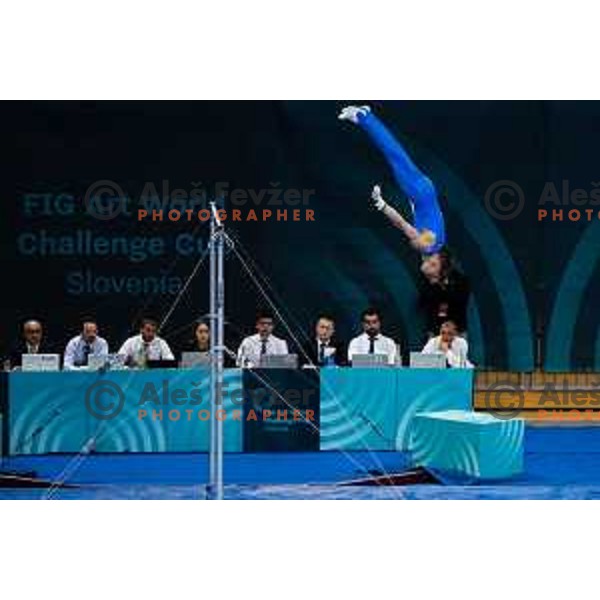 Toni Kastelic of Slovenia during 19. FIG Art World Challange Cup in Koper, on May 16, 2025, Slovenia Photo: Grega Valancic
