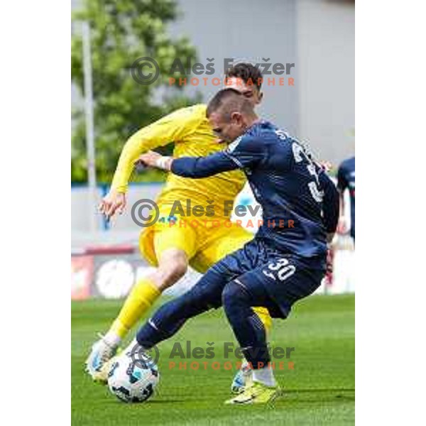 Jakoslav Stankovic of Bravo in action during Prva liga Telemach 2024/2025 football match between Domzale and Bravo in Domzale, Slovenia on May 18, 2025
