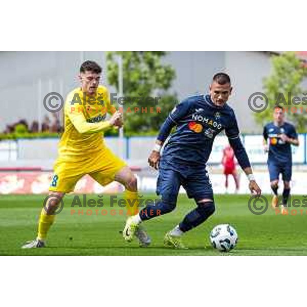 Jakoslav Stankovic of Bravo in action during Prva liga Telemach 2024/2025 football match between Domzale and Bravo in Domzale, Slovenia on May 18, 2025