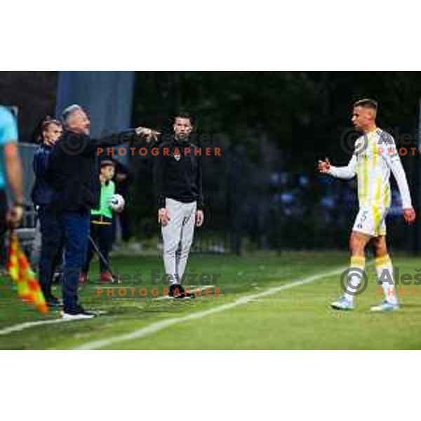 Bostjan Cesar head coach of NK Maribor in action during Prva liga Telemach 2024/2025 football match between Koper and Maribor in Koper, Slovenia on May 18, 2025 Photo: Grega Valancic
