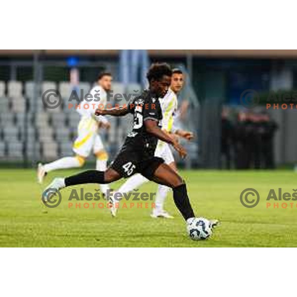 Isaac Matondo of FC Koper in action during Prva liga Telemach 2024/2025 football match between Koper and Maribor in Koper, Slovenia on May 18, 2025 Photo: Grega Valancic