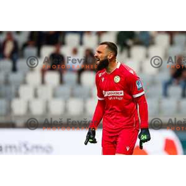 Metod Jurhar of FC Koper in action during Prva liga Telemach 2024/2025 football match between Koper and Maribor in Koper, Slovenia on May 18, 2025 Photo: Grega Valancic