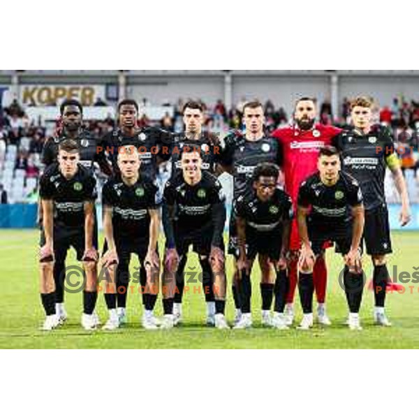 Team FC Koper during Prva liga Telemach 2024/2025 football match between Koper and Maribor in Koper, Slovenia on May 18, 2025 Photo: Grega Valancic