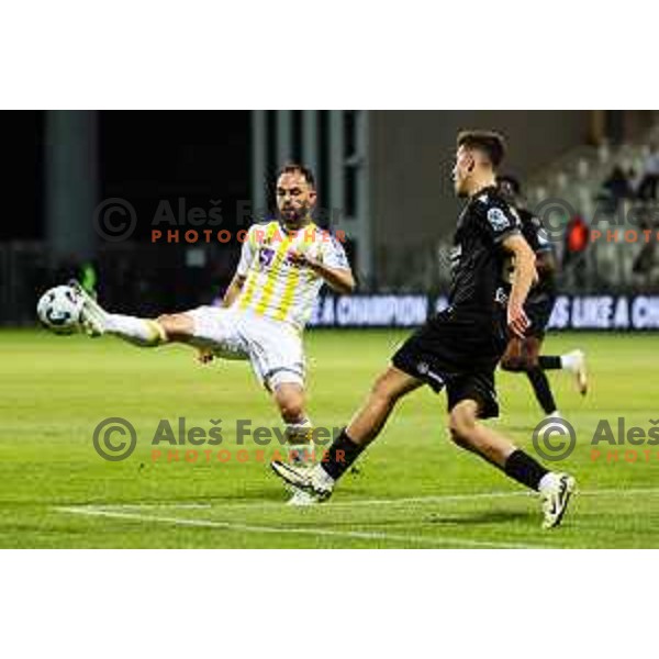 György Komaromi of NK Maribor in action during Prva liga Telemach 2024/2025 football match between Koper and Maribor in Koper, Slovenia on May 18, 2025 Photo: Grega Valancic