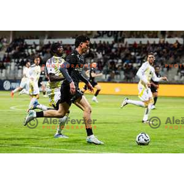 Kamil Manseri of FC Koper in action during Prva liga Telemach 2024/2025 football match between Koper and Maribor in Koper, Slovenia on May 18, 2025 Photo: Grega Valancic