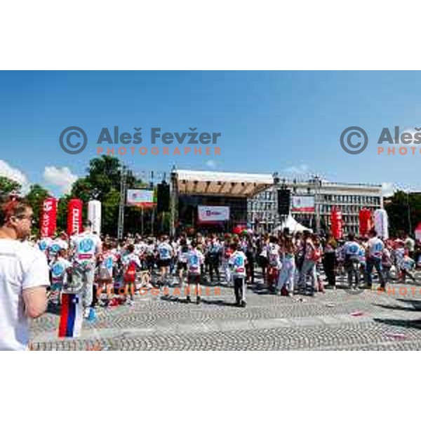 Opening of Plazma Youth Sport Games in Ljubljana, Slovenia on May 19, 2025
