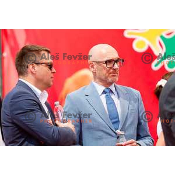Opening of Plazma Youth Sport Games in Ljubljana, Slovenia on May 19, 2025
