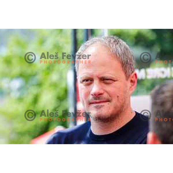 Raso Nesterovic at Opening of Plazma Youth Sport Games in Ljubljana, Slovenia on May 19, 2025