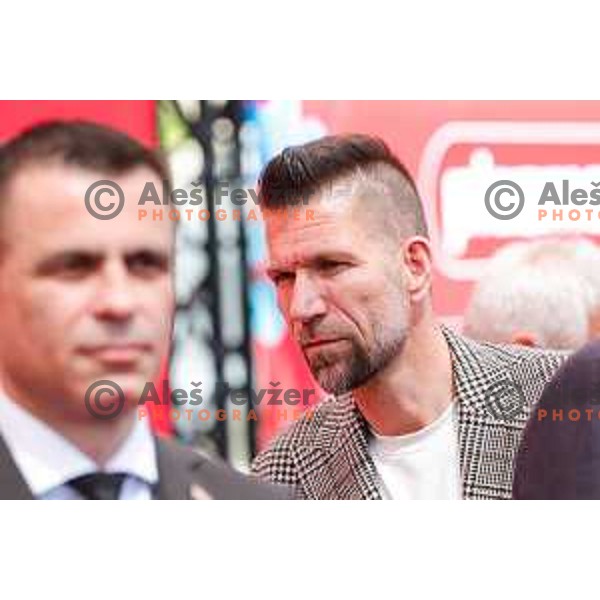 Bostjan Cesar at Opening of Plazma Youth Sport Games in Ljubljana, Slovenia on May 19, 2025