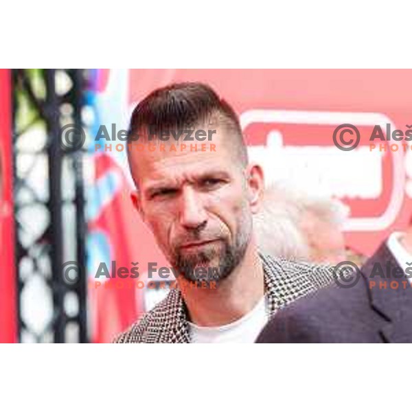 Bostjan Cesar at Opening of Plazma Youth Sport Games in Ljubljana, Slovenia on May 19, 2025
