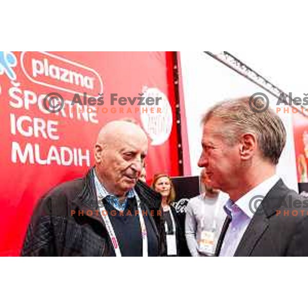 Opening of Plazma Youth Sport Games in Ljubljana, Slovenia on May 19, 2025