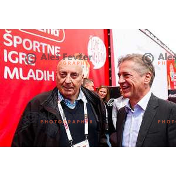 Opening of Plazma Youth Sport Games in Ljubljana, Slovenia on May 19, 2025